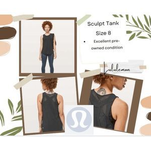 Lululemon Sculpt Tank II